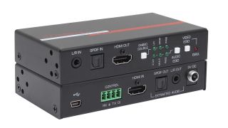Hall Research has launched the HD-AUD-IO, an all-in-one HDMI audio manager capable of extracting audio from and/or inserting audio into an HDMI video signal.