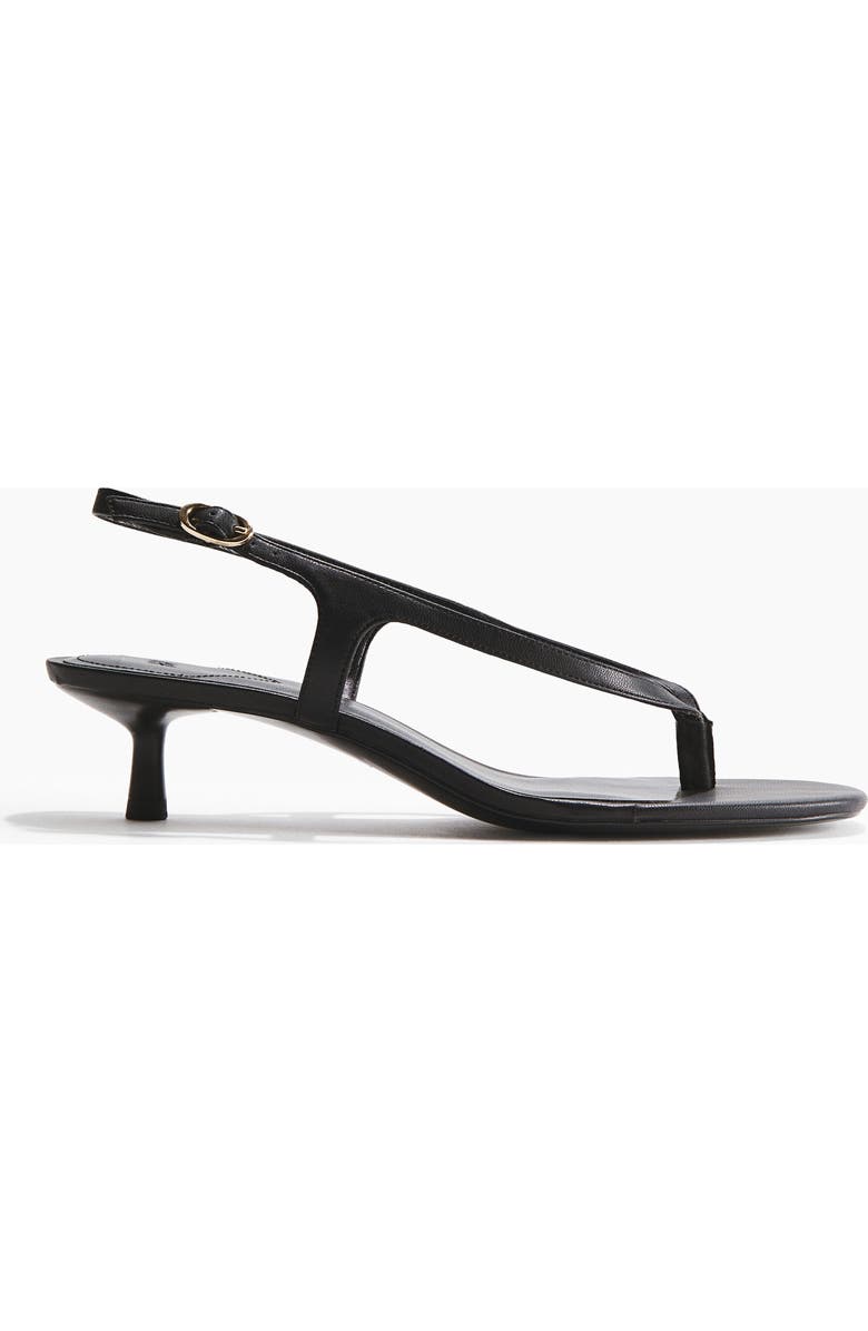 Kitten-Heeled Sandals