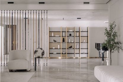 Hyderabad apartment interior view