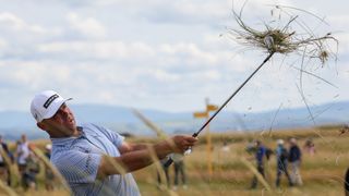 A golfer