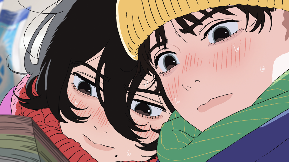A still from the anime film Look Back