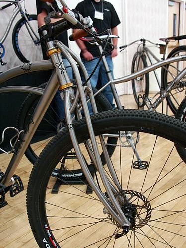 Larger-diameter tubes can also be used depending on desired ride characteristics.