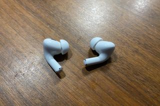 Apple AirPods Pro 2s on a table