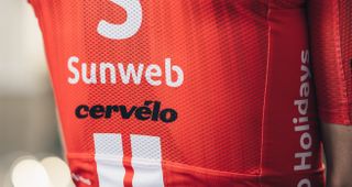 The back of the Sunweb jersey