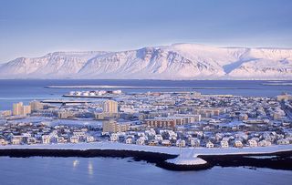 Winter, Reykjavik Iceland