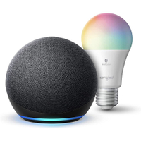 Amazon Echo Dot (4th Gen) with Sengled Color bulb