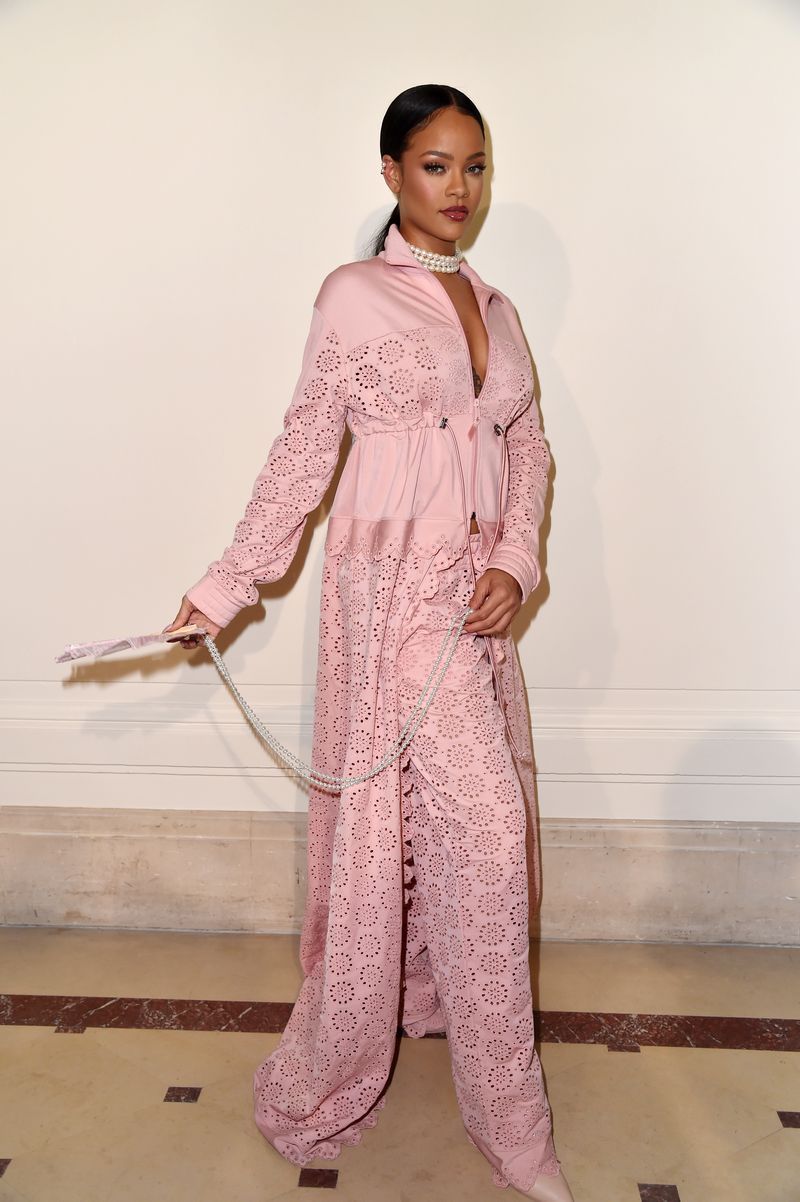 fenty x puma by rihanna backstage paris fashion week springsummer 2017