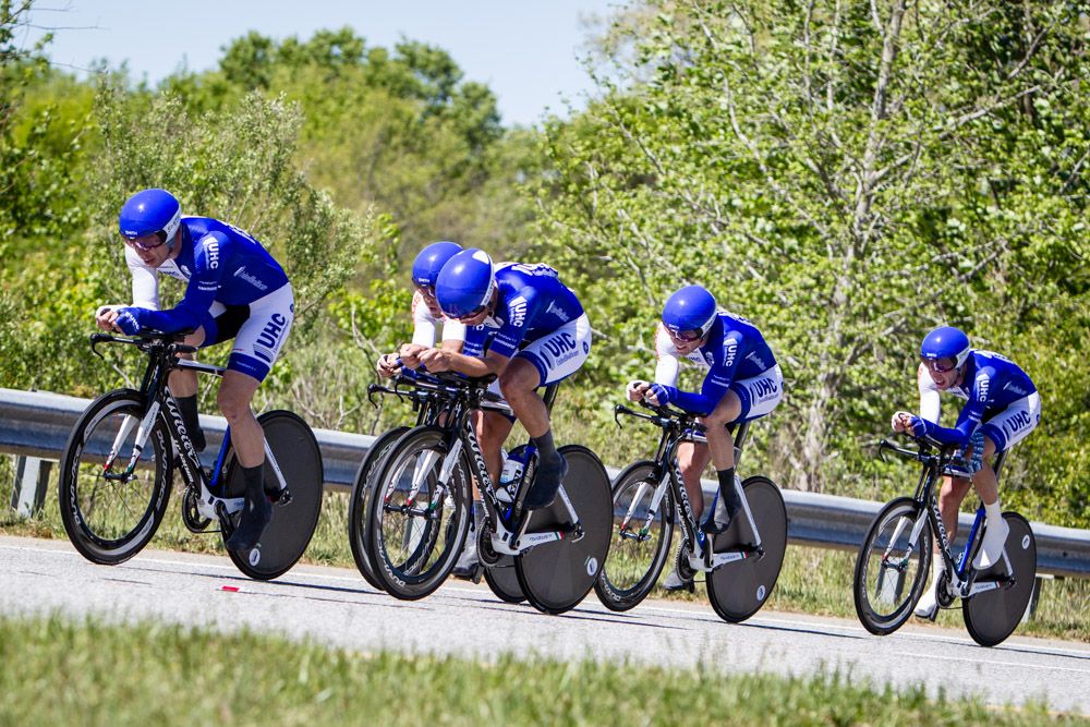 UnitedHealthcare men finish off the day.