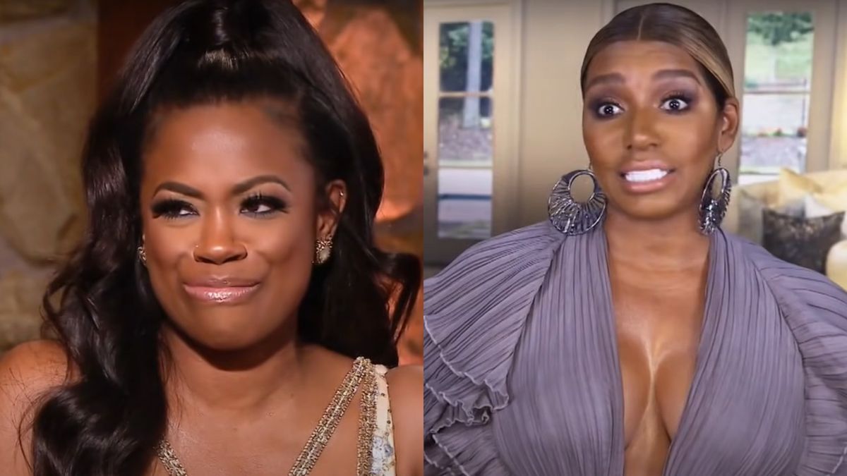 screenshots of Kandi Burrus and NeNe Leakes on The Real Housewives of Atlanta