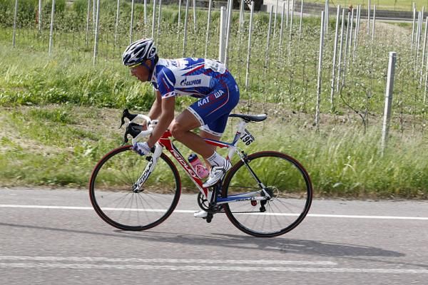 Mikhail Ignatiev (Team Katusha) attacked the breakaway, but his move proved unsuccessful.