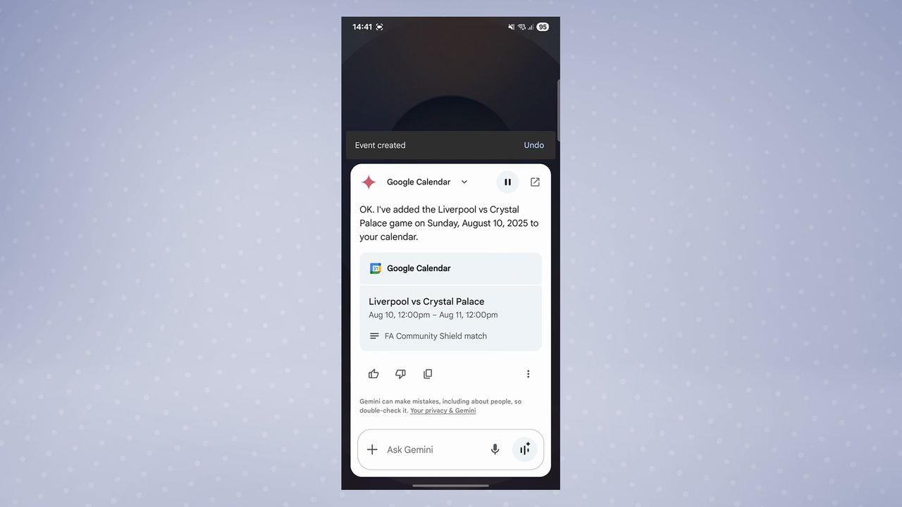 AI Phone assistant face-off Galaxy S25 Ultra calendar event