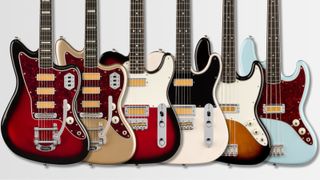 Fender Gold Foil Series guitars