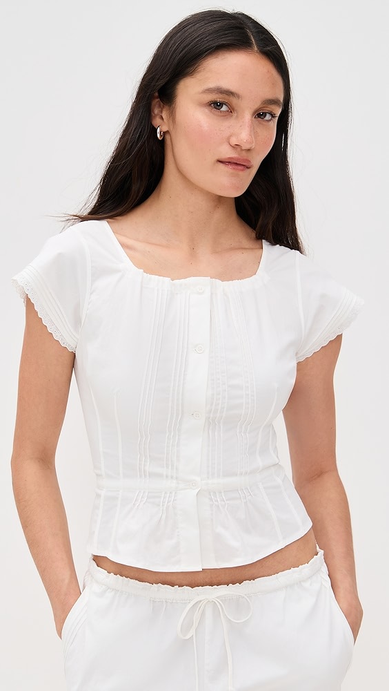 Peachy Den Renee Blouse