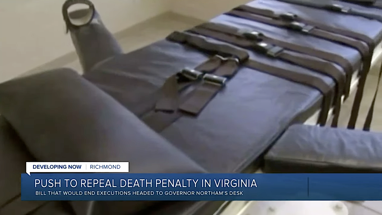 Virginia to abolish death penalty