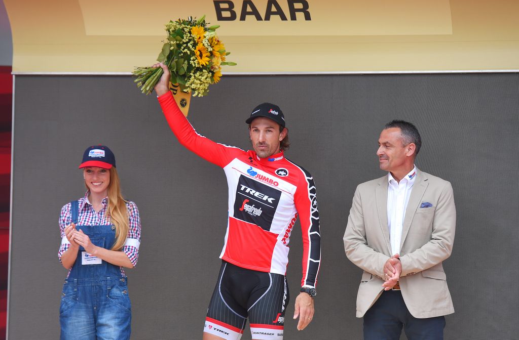 Fabian Cancellara is the best Swiss rider in the race