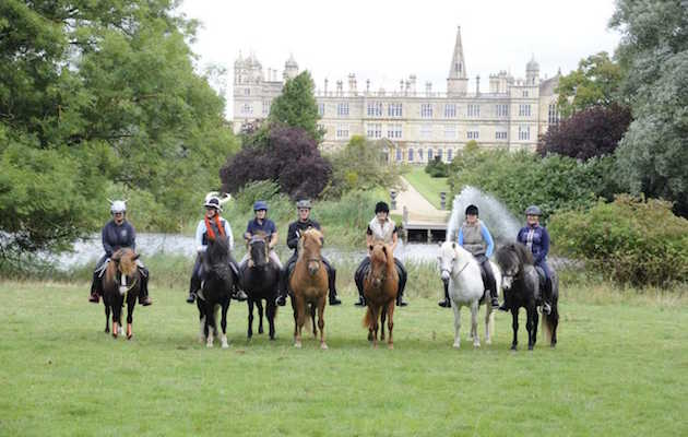 Burghley Horse Trials sponsored ride