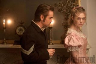 colin farrell and elle fanning in the beguiled