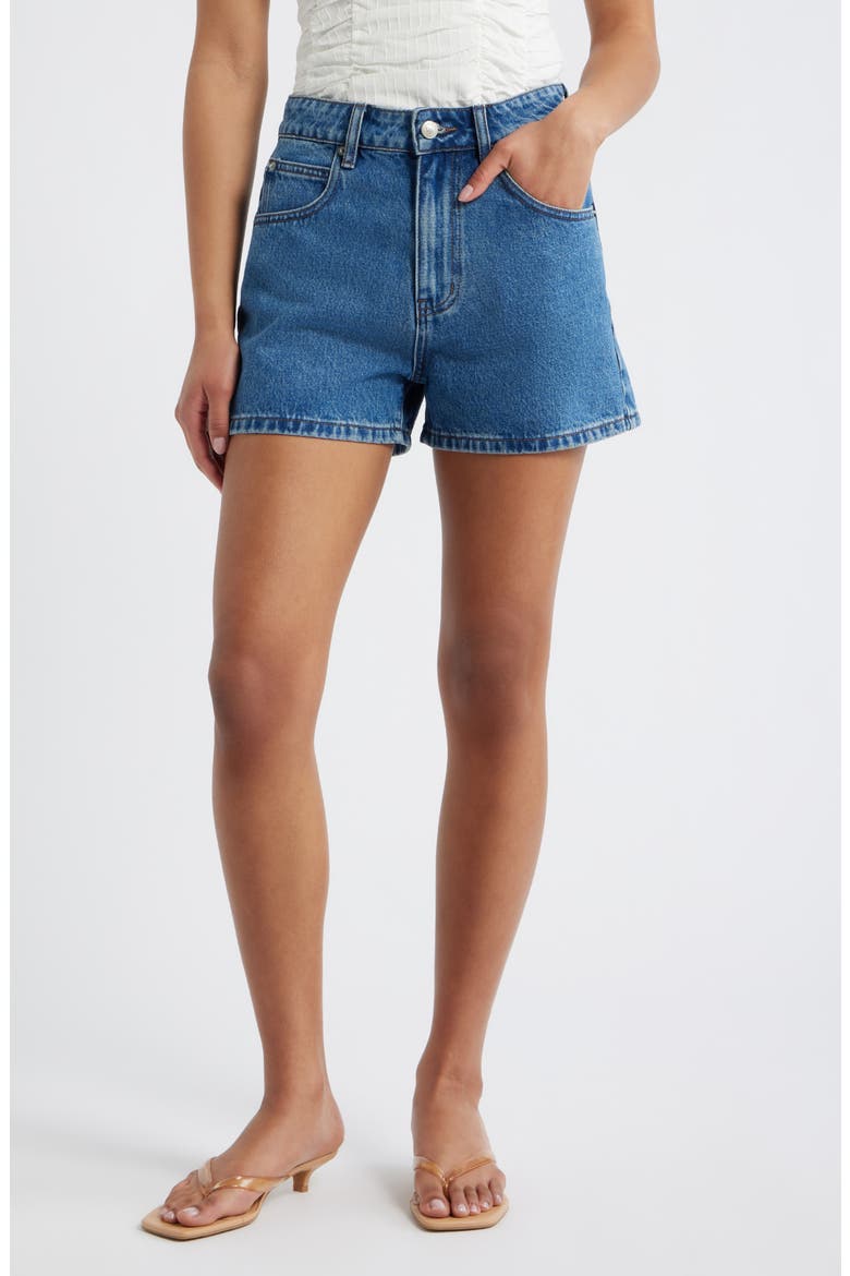 Tropicana High Waist Denim Shorts