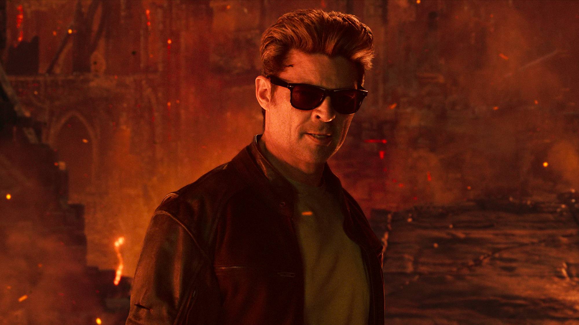 Karl Urban as Johnny Cage in "Mortal Kombat 2" film (2026)