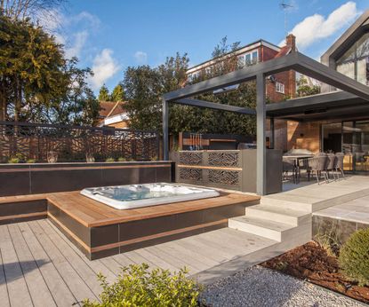 Hot tub deck ideas: 10 stylish surroundings for outdoor spas | Homes ...