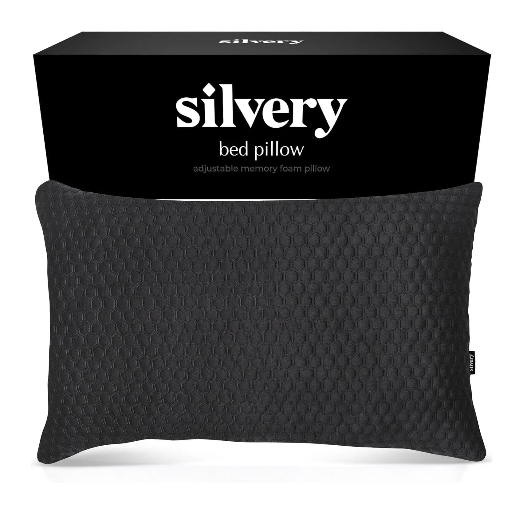Silver-Infused Bed Pillow | Nasa-Inspired, Self-Cleaning &amp;amp; Cooling