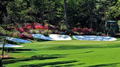The 12th hole is named Golden Bell. All the hole names at Augusta National are taken from a flower or shrub on that hole. 