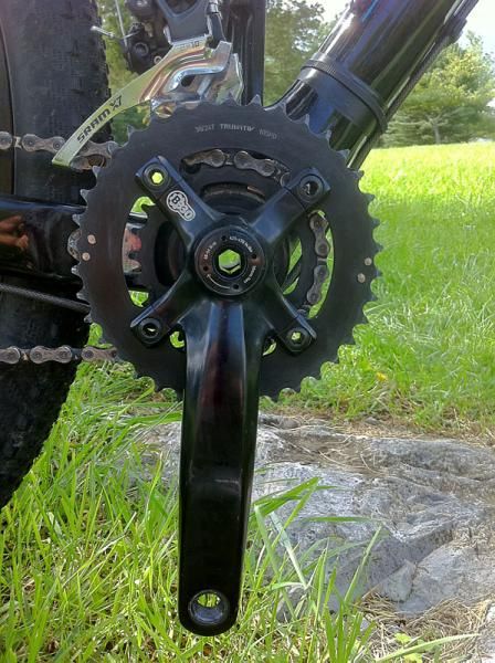 Custom SRAM S-1250 10-speed double crankset