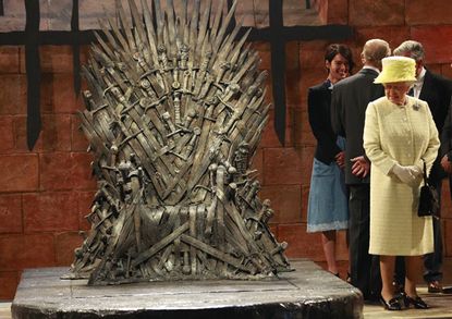 Queen Elizabeth has her eye on the Iron Throne