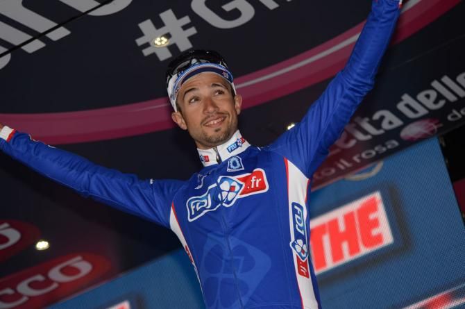 Nacer Bouhanni (FDJ.fr) picks up his second win of this year's Giro d'Italia