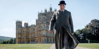 Downton Abbey movie poster Carson walking