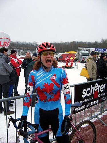 Help, my face is frozen! Simms is cold following the world's race last season
