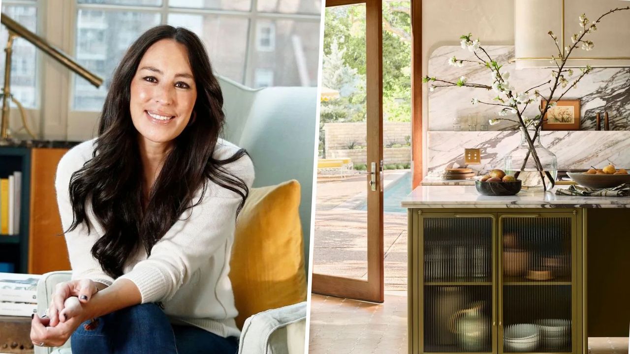 Joanna Gaines lakehouse kitchen