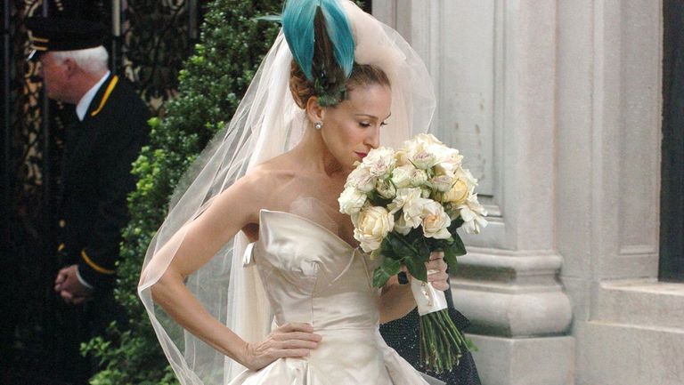 Carrie Bradshaw Vivienne Westwood Wedding Dress