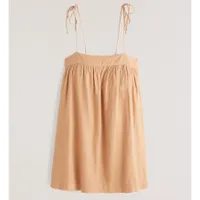 Tie-Strap Trapeze Mini Dress - £52 at Abercrombie &amp; Fitch