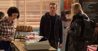 Louise shows Hunter around Walford…