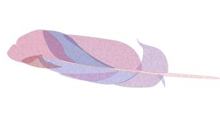 Leaf, Feather, Violet, Purple, Magenta, Animal product, Lavender, Natural material, Maroon, Drawing,