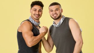 The Abdin brother in their cast photo
