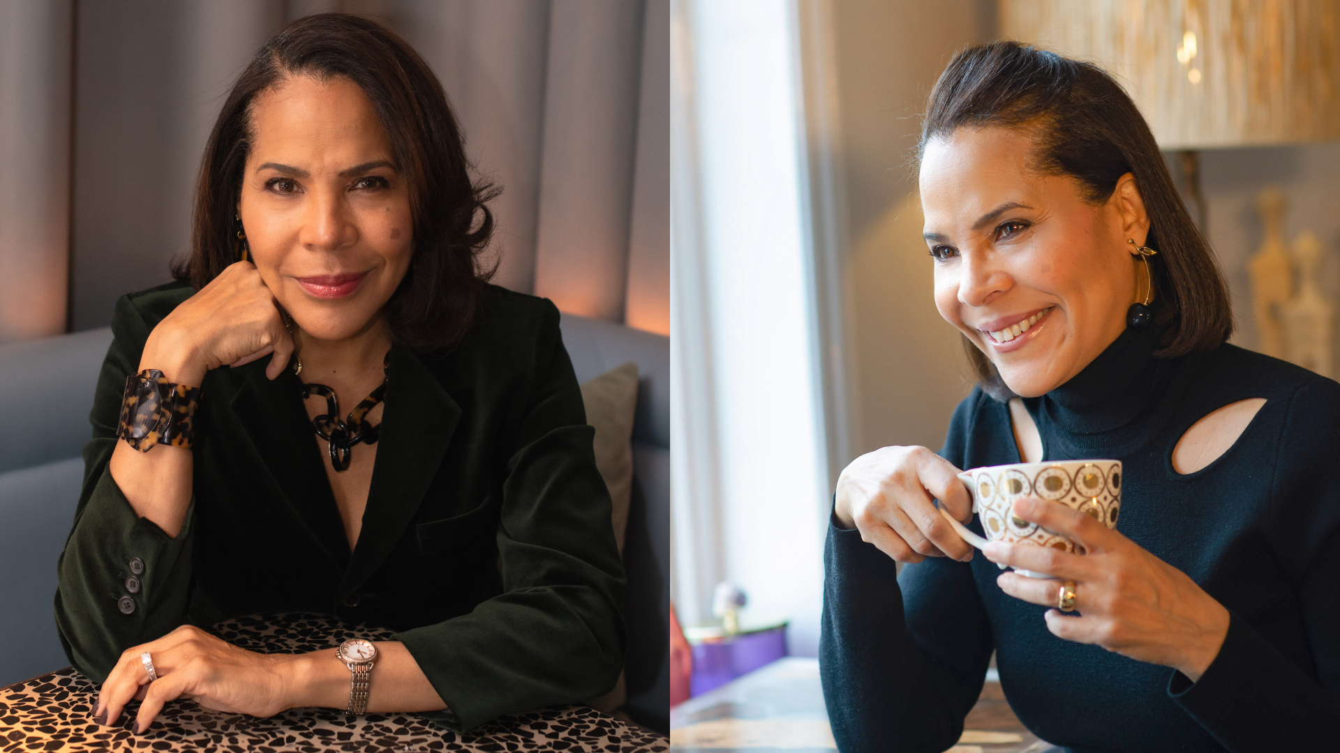 Headshots of Lynn Blades