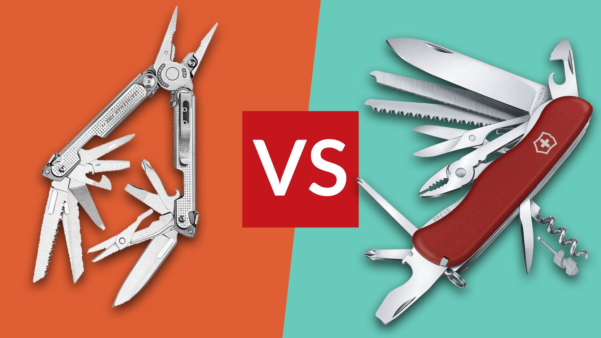 Leatherman vs Victorinox Swiss Army Knife which multitool is better? T3