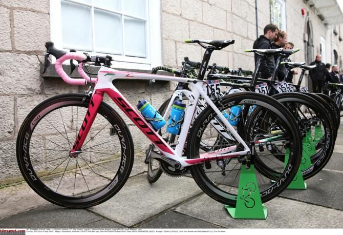 Michael Matthews' pink Scott for stage three