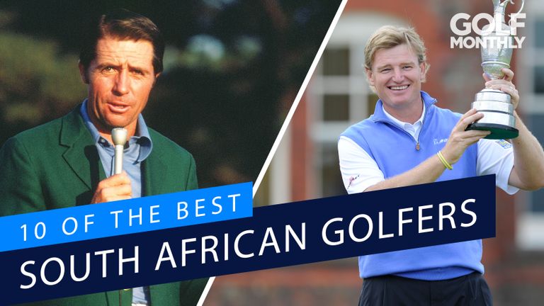 Gary Player and Ernie Els - two of the best South African golfers of all time