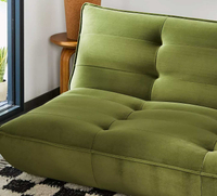 Greta green sleeper sofa, Urban Outfitters