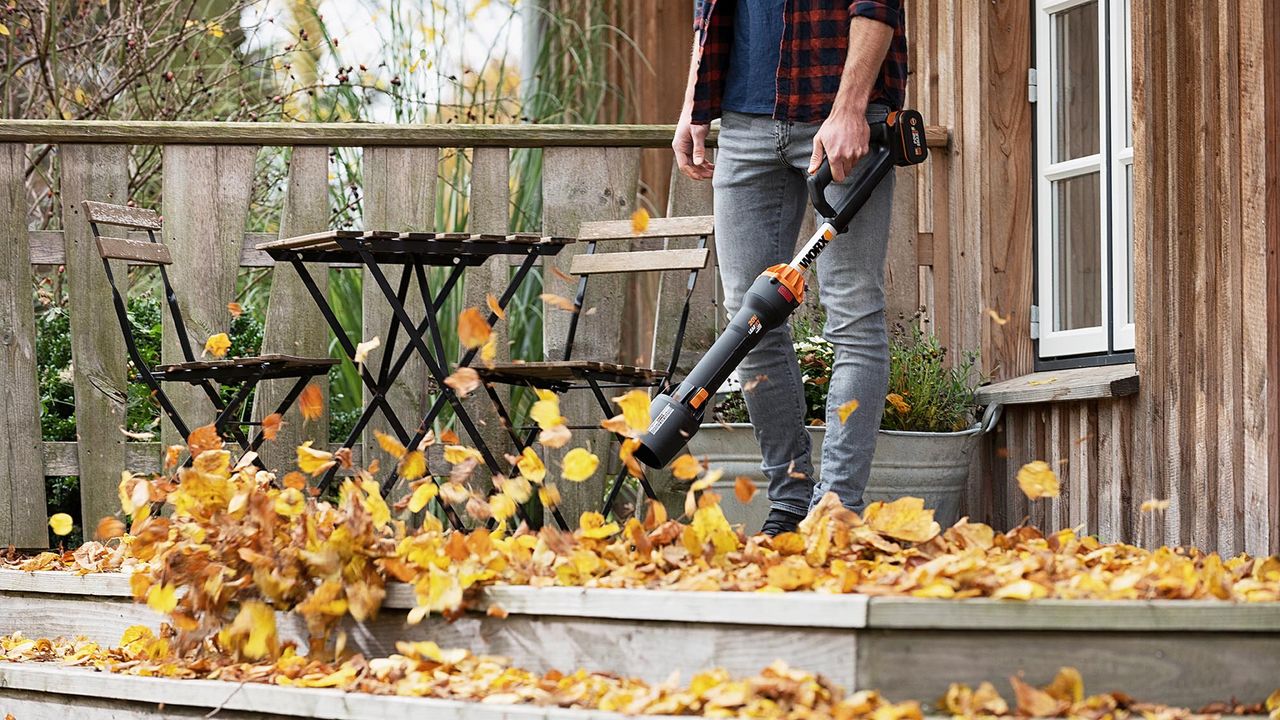 WORX LeafJet Blower lifestyle