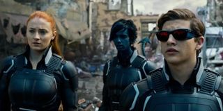 Tye Sheridan, Sophie Turner and Kodi Smit-McPhee in X-Men: Apocalypse
