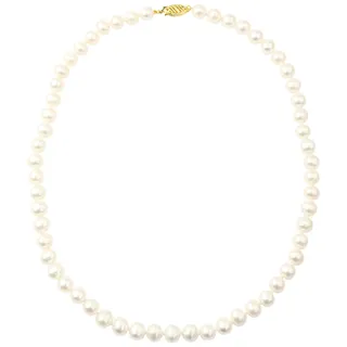 E.w Adams 9ct Freshwater Pearl Necklace, White