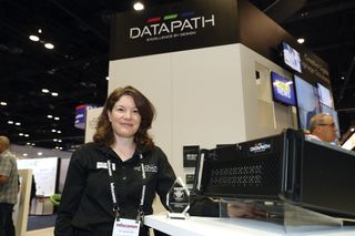 Kay Mumford of Datapath says the Digital Signage Pavilion is a place where creativity is matched with today’s latest technology.