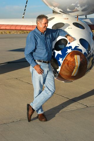 Burt Rutan, designer of SpaceShipOne.