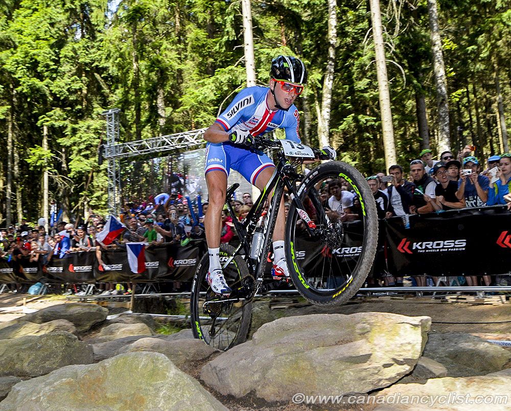 Ondrej Cink (Czech Republic) was one of the early race leaders