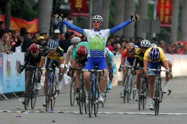 Grega Bole (Slovenia) takes a great win against some proven winners of the tour.