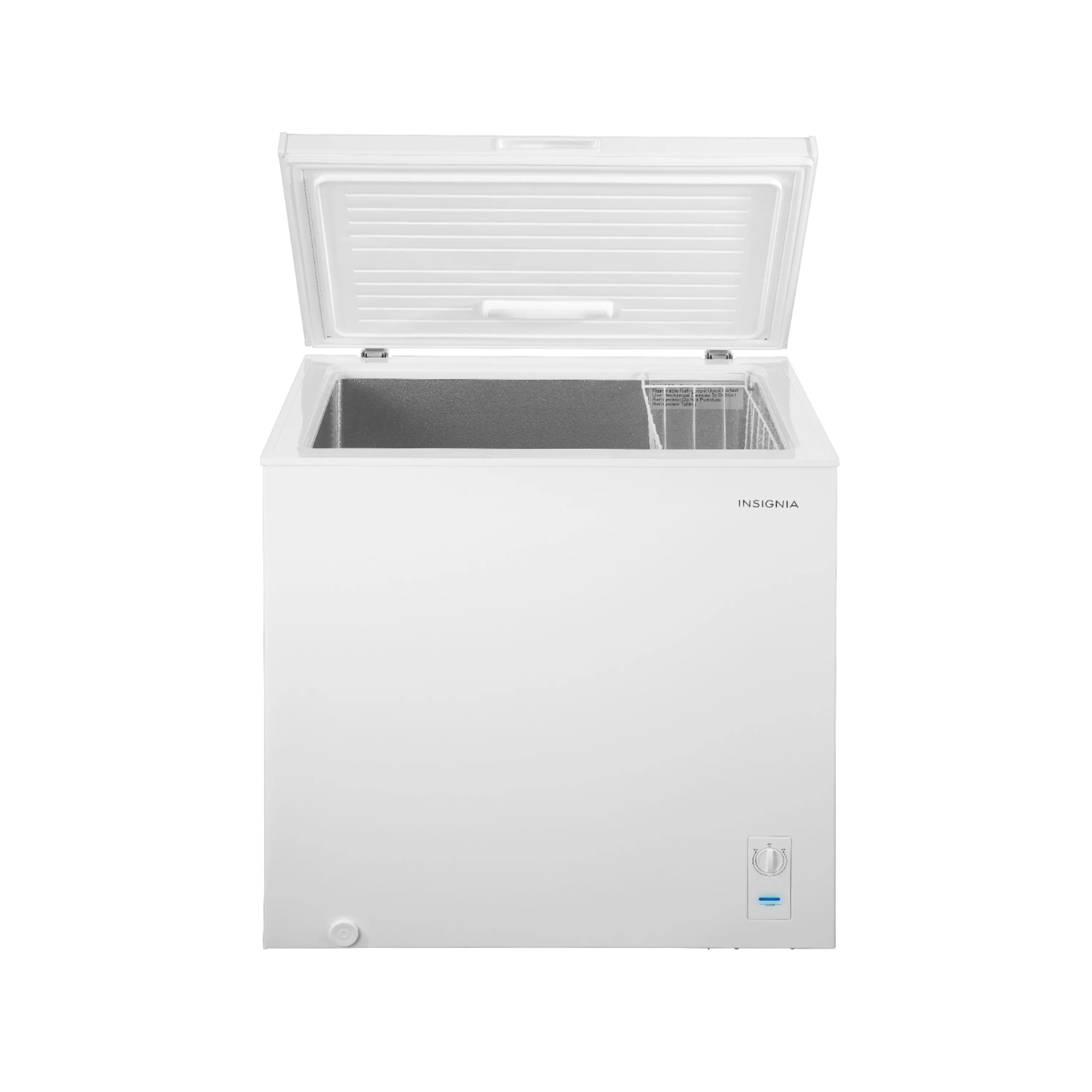 Insignia™ - 7.0 Cu. Ft. Garage Ready-Chest Freezer - White